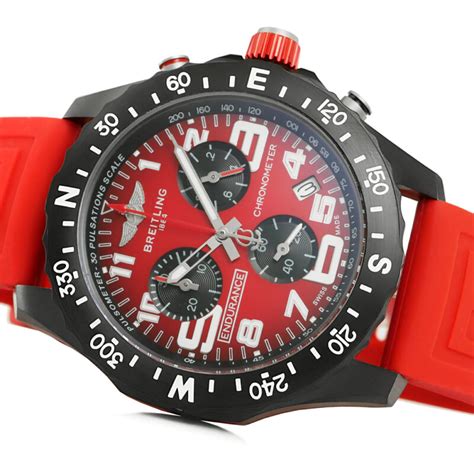 breitling kautschukband rot